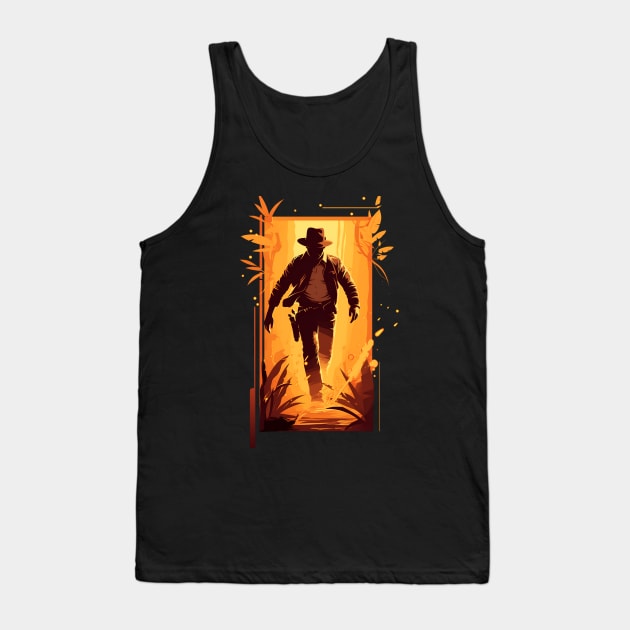 Igniting the Spirit of Adventure - Raider -  Indy Tank Top by Fenay-Designs